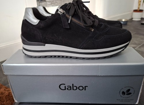 Gabor nulon suede trainers
