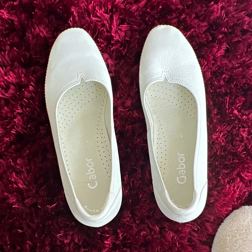 Gabor women white leather - white,