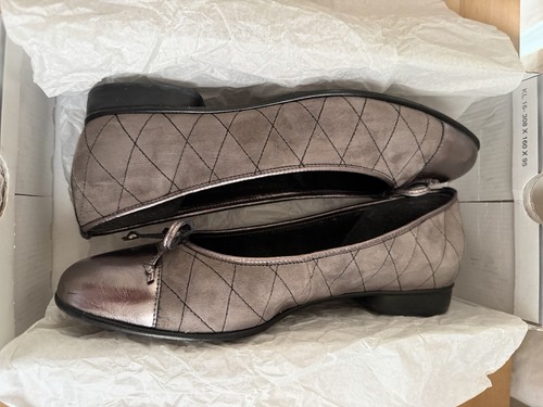 Gabor quilt pump - gb, leather