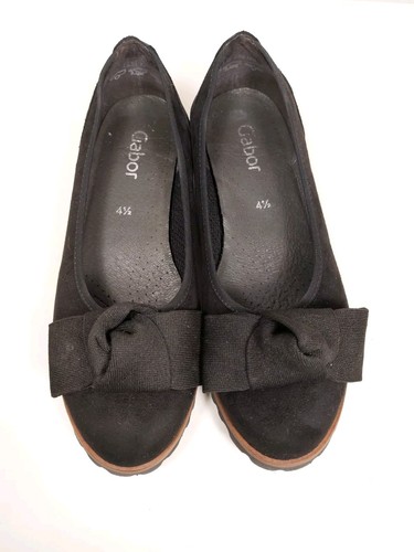 Gabor black slip ballet - gabor, on