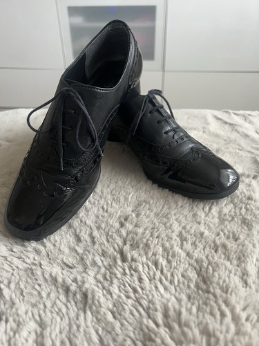 Gabor portugal black - patent, &