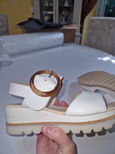 Gabor size leather sandals - gabor,