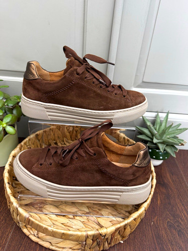 Gabor camrose brown suede - camrose,