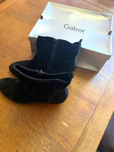 Gabor comfort black - gabor, suede