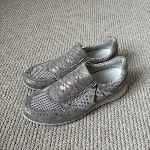 Gabor janis taupe gold trainer - janis,