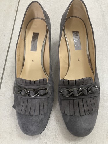 Ladies gabor grey - grey, shoes